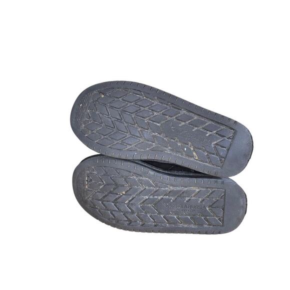 Black koolaburra by Ugg Short Boots GIRLS Size 2 Bow Accents on Side - Picture 6 of 7